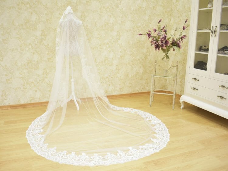 Velos de novia, blondas, tulle, tul, bordados, velos para vestidos de novia, díab, encaje, encaje para novia, bodas, elegancia, día de celebración.