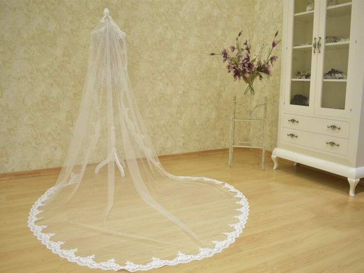 Velos de novia, blondas, tulle, tul, bordados, velos para vestidos de novia, díab, encaje, encaje para novia, bodas, elegancia, día de celebración.